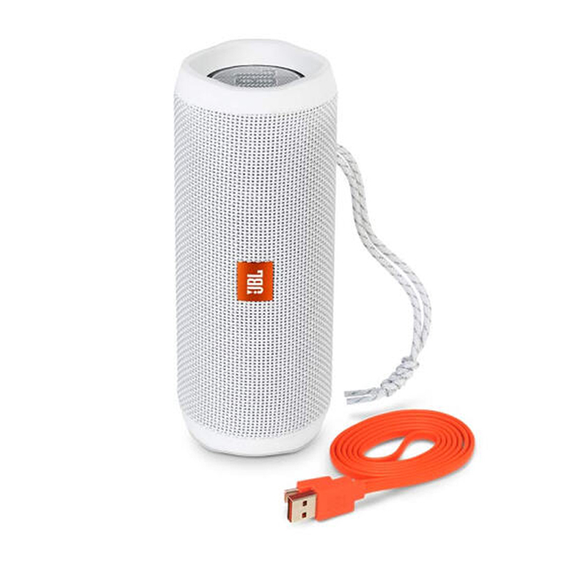 JBL Flip4 音乐万花筒4代 蓝牙音箱 珍珠白
