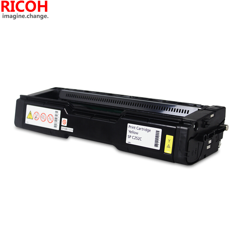 理光(RICOH)耗材SP C252C黄色墨粉盒硒鼓 适用: C252系列
