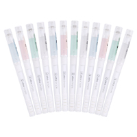 晨光(M&G)中性笔优品 AGPB2702 0.5mm 10只/盒 红色