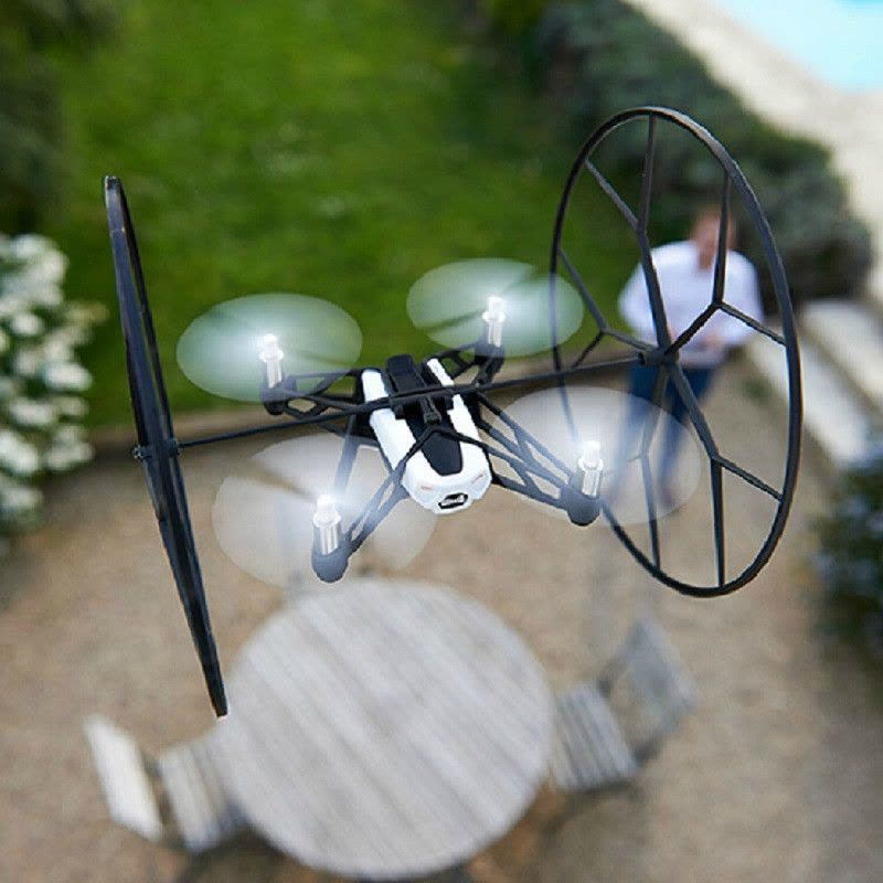 派诺特Parrot MINIDRONES Rolling Spider智能迷你无人机 四轴悬停飞行器 遥控玩具飞机 红色图片