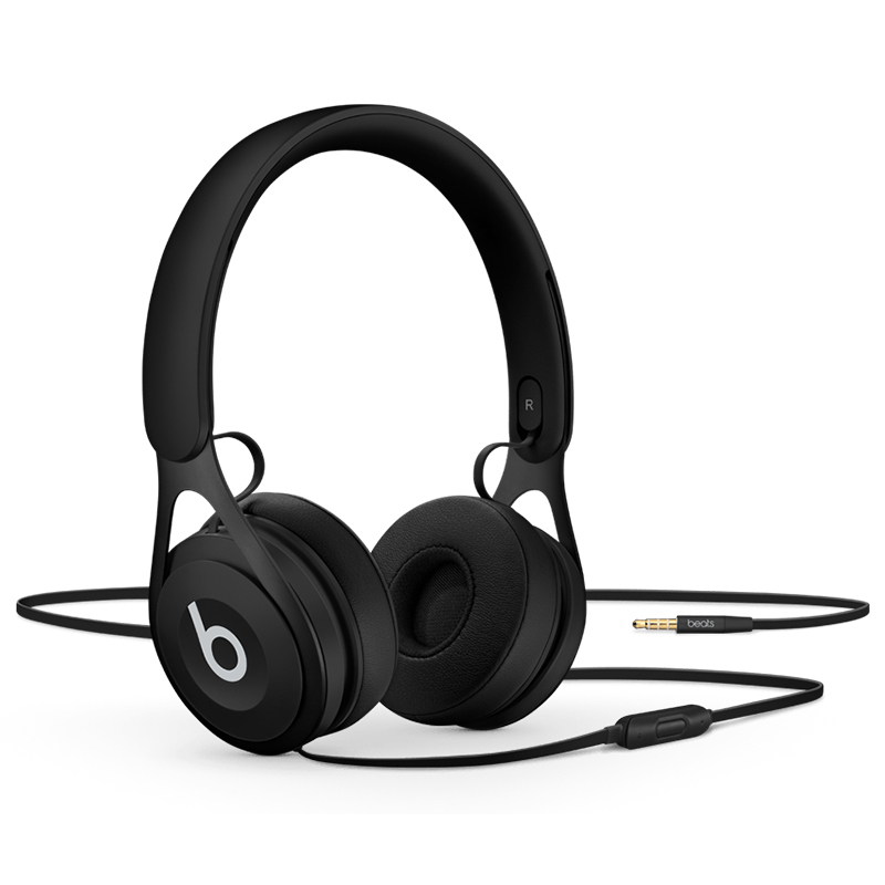 Beats EP 头戴式耳机 运动跑步耳机 有线电脑耳机- 黑色