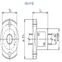 乐采优品THK滚珠丝杠MTF1202-3.7+115L