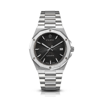 OLMA奥尔马瑞士原装进口商务钢带男士机械手表K103.0105.001