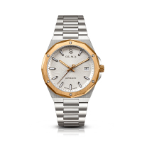 OLMA奥尔马瑞士原装进口镀金钢带男士机械手表K103.0307.001