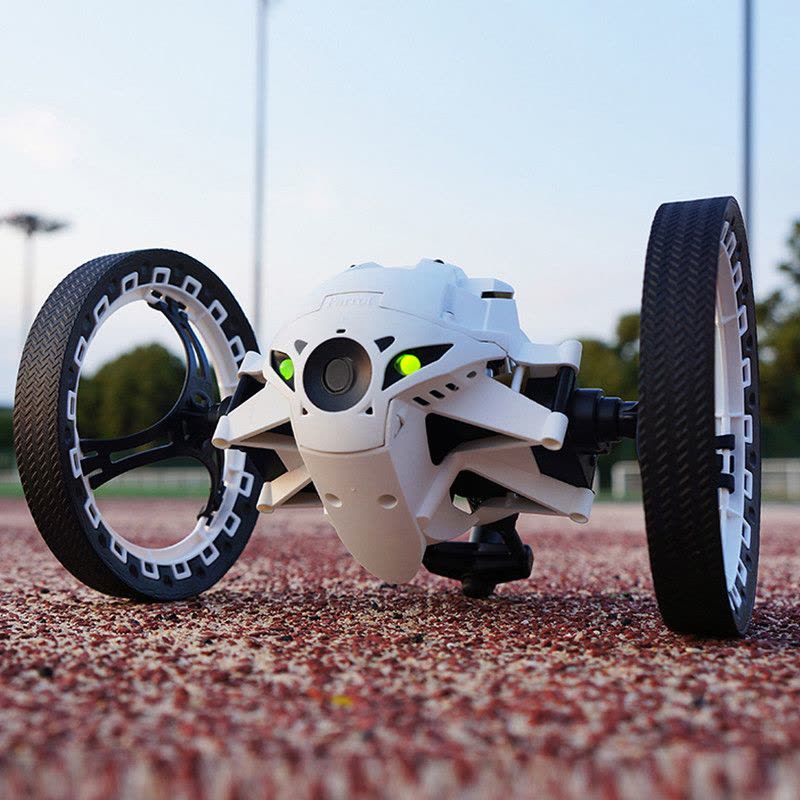 派诺特 Parrot MINIDRONES JUMPING SUMO 智能弹跳机器人 玩具弹跳车 遥控汽车 白色图片