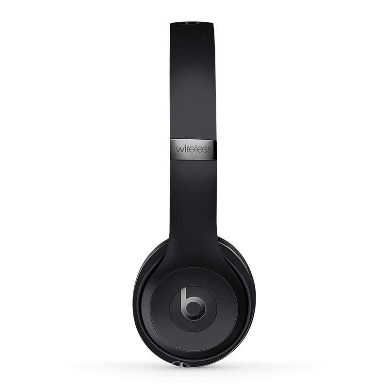 BEATS Solo3 Wireless 头戴式蓝牙耳机 蓝牙无线耳机 带麦可通话 MNEN2PA/A 炫黑色图片