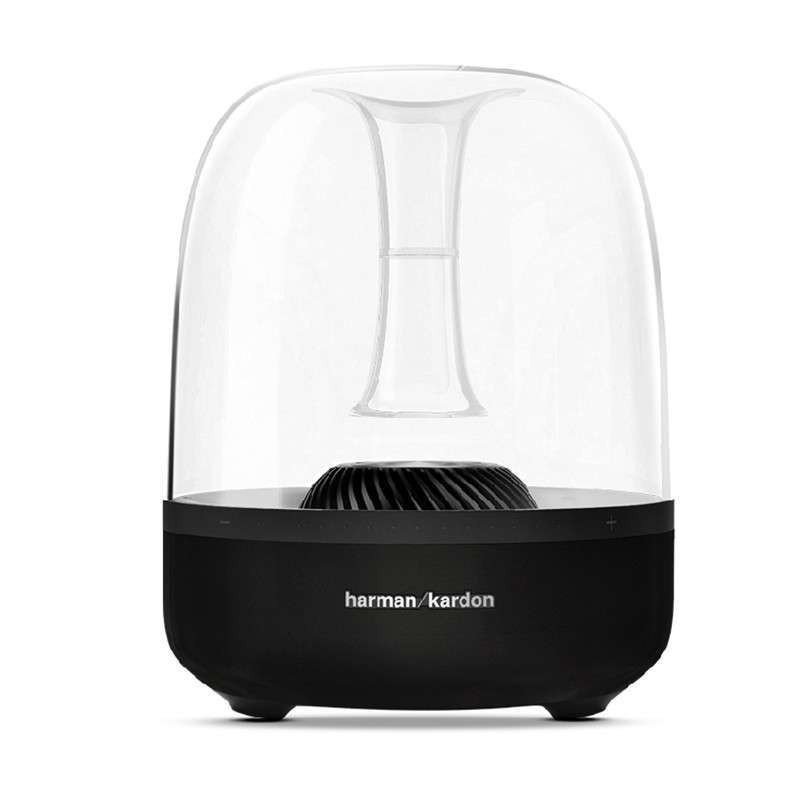 哈曼卡顿（harman／kardon）AURA翡翠无线蓝牙音响水晶透明音箱 黑色