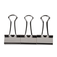 晨光(M&G) 19mm长尾夹SOHO一族(银)ABS91691 24只/筒