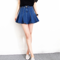 天淳尔女装夏季高腰百褶裙蓬蓬裙2017DCT-318