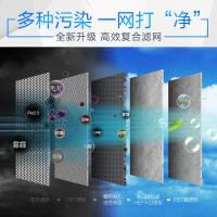 美的(Midea) 空气净化器原装滤网 FC-50A-E33 适用于A11-E33-E31型号空气净化器