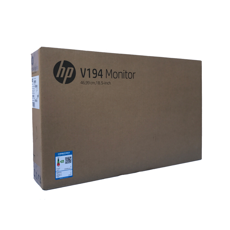 惠普(hp) V194 18.5英寸 支持壁挂 商务 办公 LED背光宽屏 液晶显示器