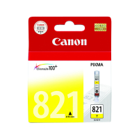 佳能(DW)打印机墨盒 CLI-821Y 黄色