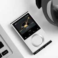 爱国者(aigo)M5 发烧DSD无损mp3音乐HIFI播放器插卡迷你有屏随身听16G 银色