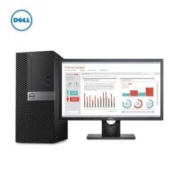 戴尔(DELL)OptiPlex7070MT 第九代英特尔®酷睿™i5 商用办公 台式电脑 19.5英寸显示器(I5-9500 8G 1T+256GSSD DVDRW 2G独显)