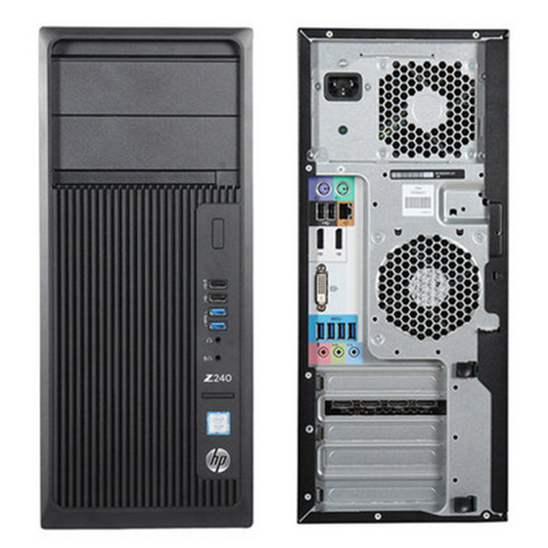 惠普(hp)Z240 台式图形工作站(E3-1225/8G/1T/DVDRW)