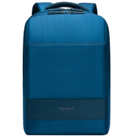 新秀丽(Samsonite)双肩包背包 商务休闲书包笔记本包 男女款苹果电脑包 15.6英寸 BU1*41001 蓝色