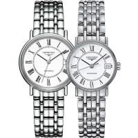 浪琴Longines- 瑰丽系列 情侣机械表L4.821.4.11.6/L4.321.4.11.6