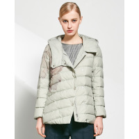 AIMISS/爱美斯2017冬季新款时尚短款外套修身显瘦简约羽绒服女A168161