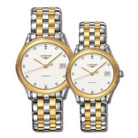浪琴（Longines- 军旗系列 情侣机械表L4.274.3.27.7/L4.774.3.27.7
