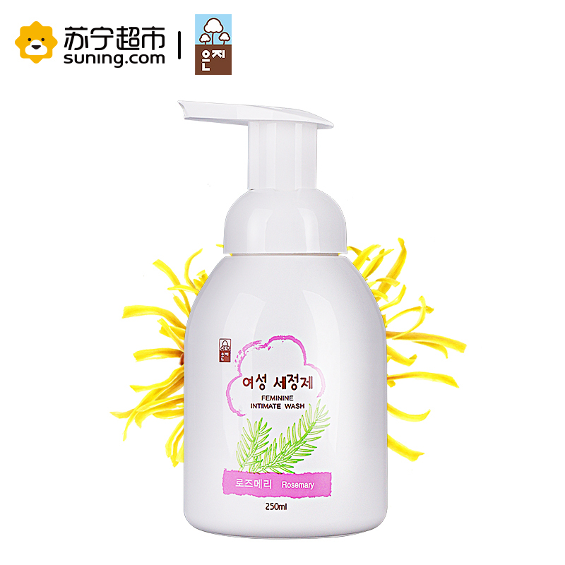 日本进口 恩芝 迷迭香护理液(泡沫型)250ml 异味止痒 温和清洁