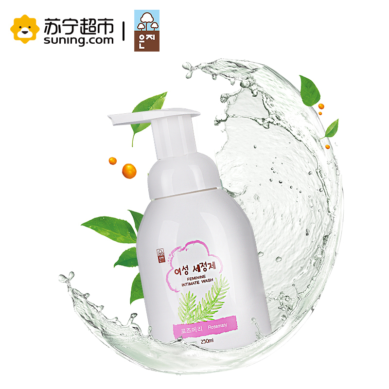 日本进口 恩芝 迷迭香护理液(泡沫型)250ml 异味止痒 温和清洁