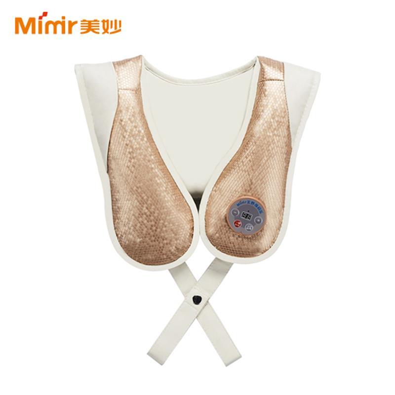 美妙(Mimir)按摩披肩 MB-01A 一键启动 仿真人捶打 99种模式 20种力道 电机过热保护