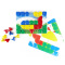 miniland 儿童益智玩具 创意拼插3D立体蘑菇钉拼图 95083大钉钉拼小图