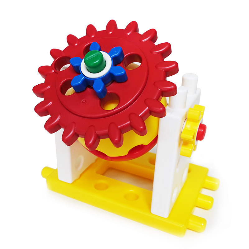 miniland 积木玩具 儿童益智拼插男孩玩具 95003拼装游戏之少年齿轮工程师