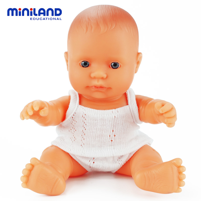 miniland 卡通洋娃娃玩具 男女孩生日礼物 31122欧洲小女孩