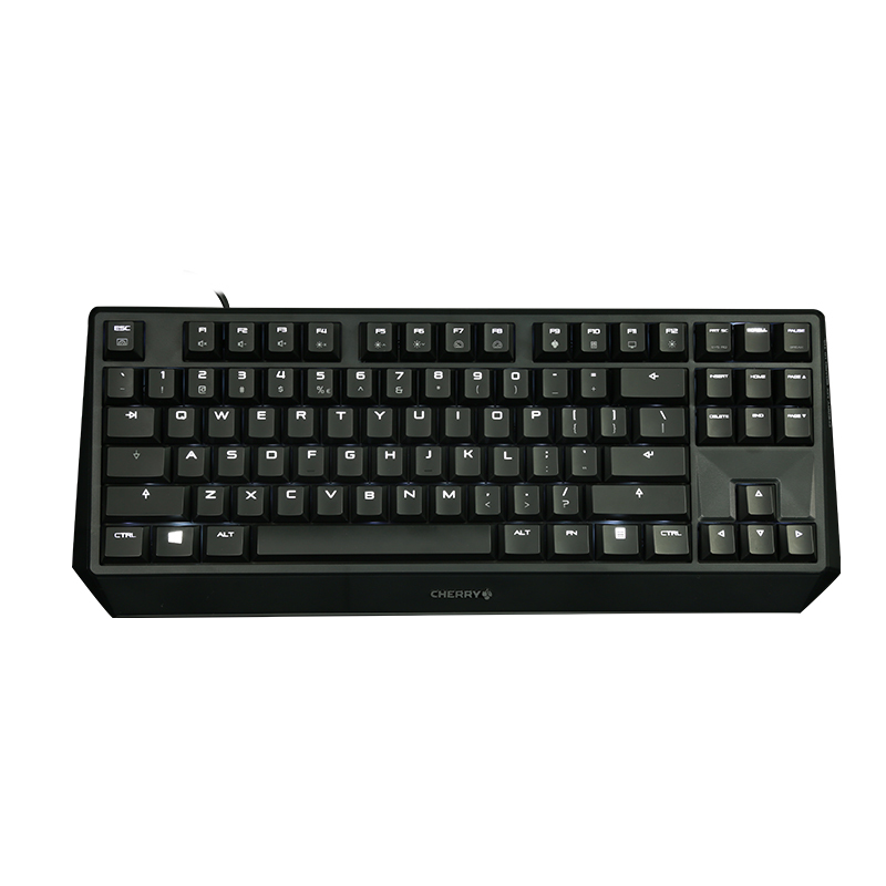 樱桃(CHERRY)MX Board 1.0 TKL G80-3810LUAEU-2 有线 机械键盘 黑轴 黑色