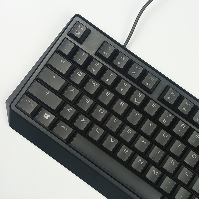 樱桃(CHERRY)MX Board 1.0 TKL G80-3810LUAEU-2 有线 机械键盘 黑轴 黑色