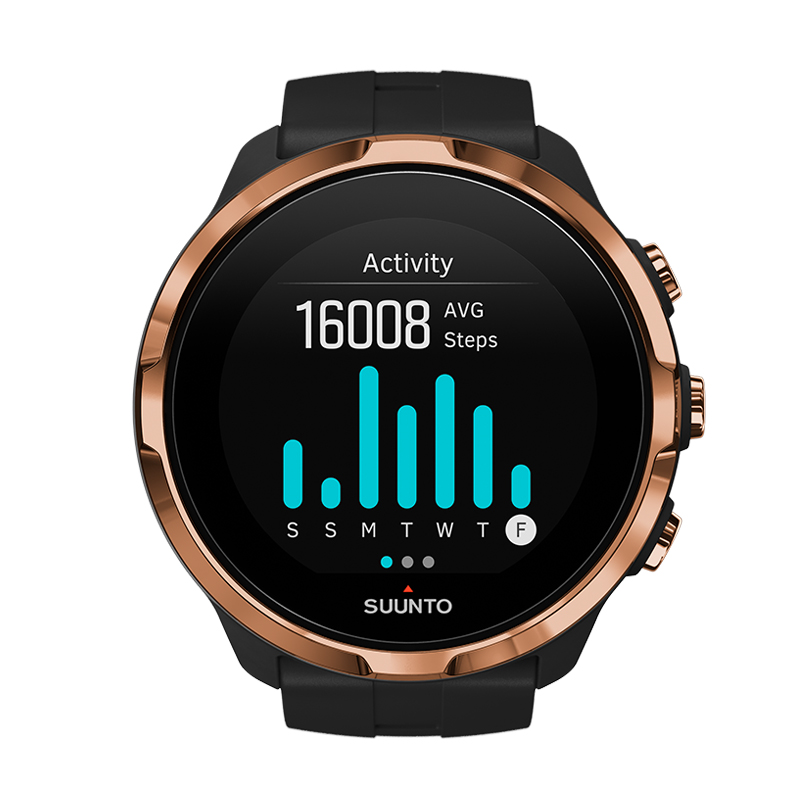 颂拓(SUUNTO) 手表 spartan sport whr 斯巴达彩屏智能运动光电心率表古铜黑SS023312000