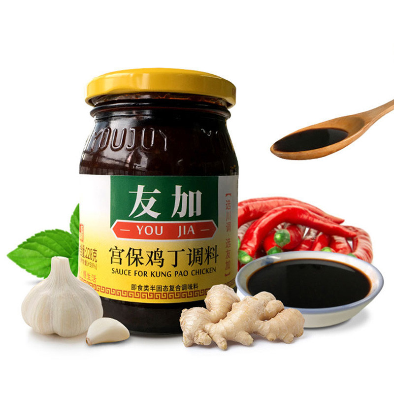 友加宫保鸡丁调料228g 正宗川菜调味品宫保鸡丁酱料瓶装