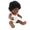 miniland 卡通洋娃娃玩具 男女孩生日礼物 31154非洲大女孩