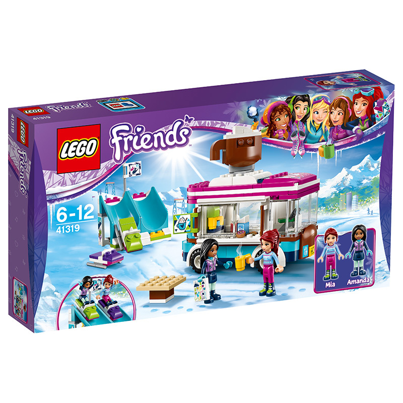 LEGO乐高 Friends好朋友系列 滑雪度假村热巧克力车41319 塑料玩具 200块以上3岁以上