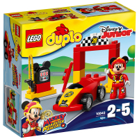 LEGO乐高 Duplo得宝系列 米奇赛车10843 50块以下 3-6岁 塑料积木