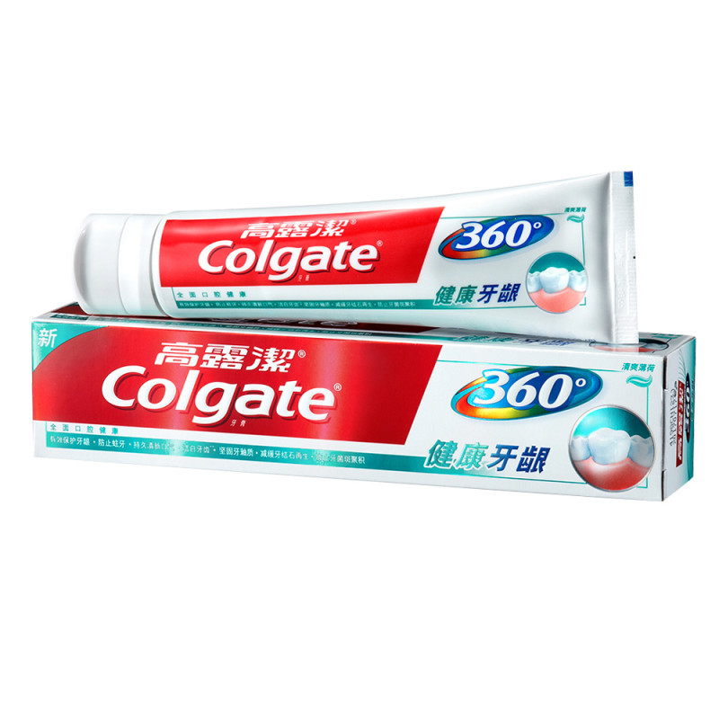 高露洁(Colgate) 360牙膏 健康牙龈 牙膏 140g (支)