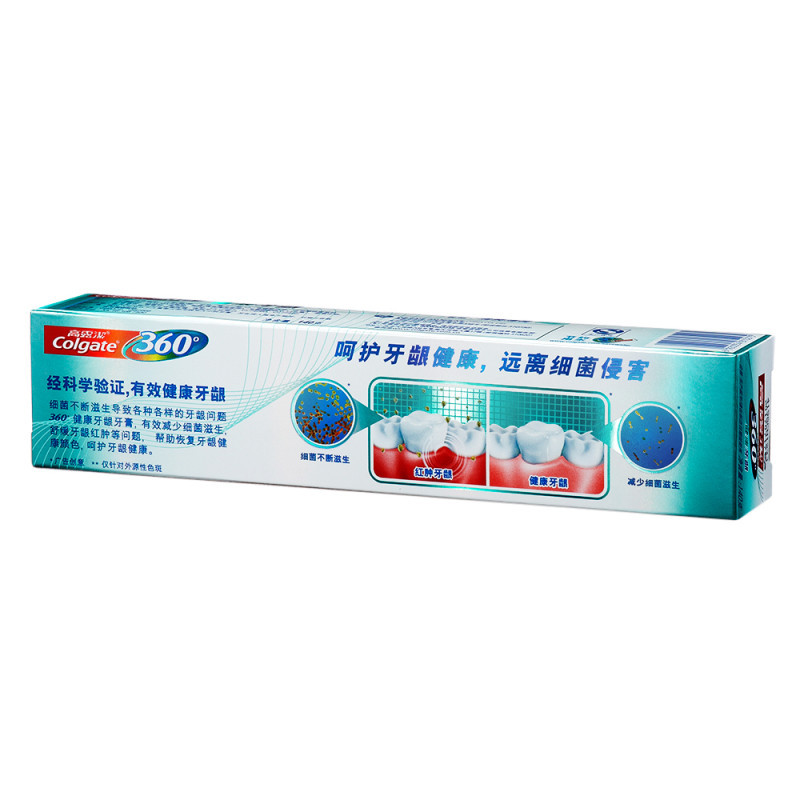 高露洁(Colgate) 360牙膏 健康牙龈 牙膏 140g (支)