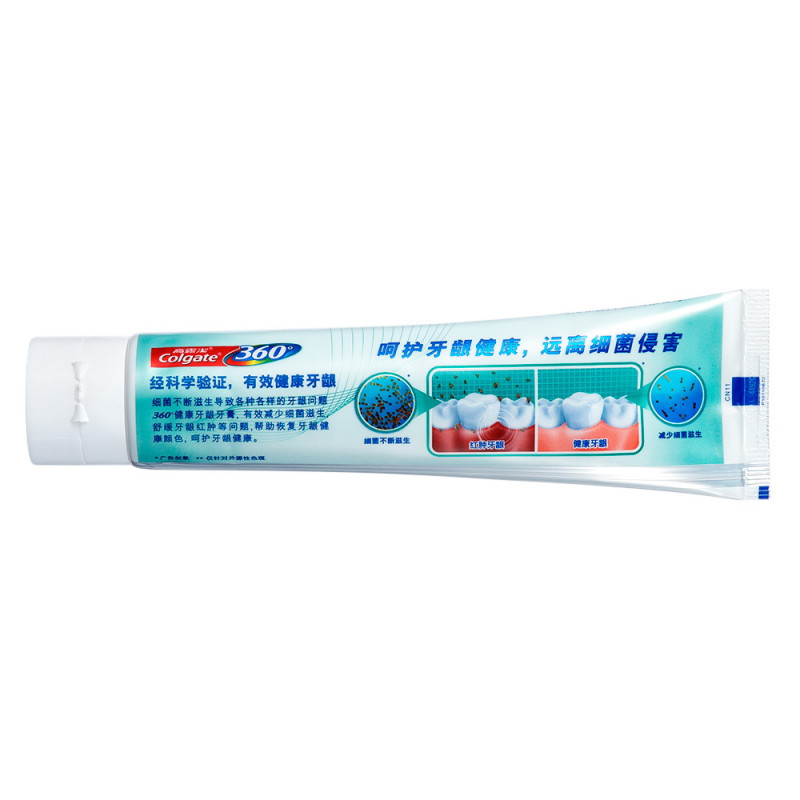 高露洁(Colgate) 360牙膏 健康牙龈 牙膏 140g (支)