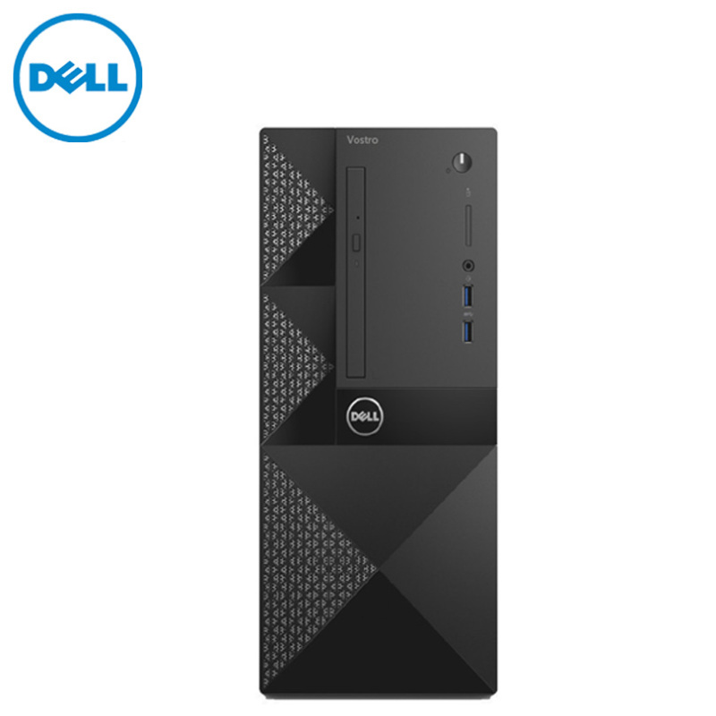 戴尔(DELL) 台式电脑主机 Vostro 3660-R23N8(i3-6100 4G 1T DVDRW)