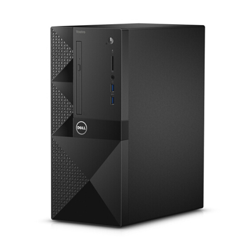 戴尔(DELL) 台式电脑主机 Vostro 3660-R23N8(i3-6100 4G 1T DVDRW)