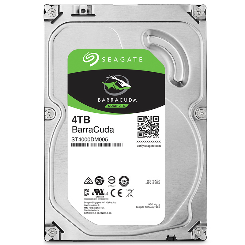 希捷 (SEAGATE) 酷鱼系列 4TB 5400转 64M缓存 台式组装机电脑机械硬盘高清大图