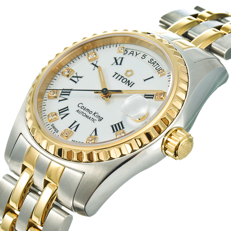 TITONI梅花宇宙系列机械表男表 全国联保 全国联保高清大图