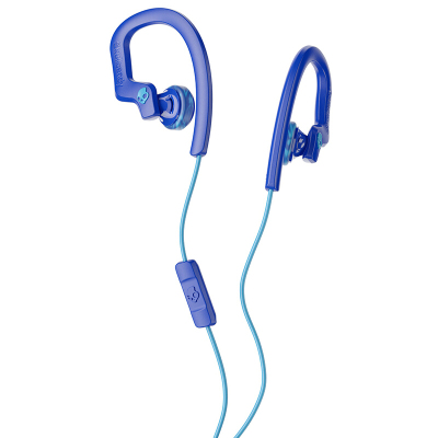 斯酷凯蒂(Skullcandy) Chops Flex S4CHY-K608运动挂耳式入耳式有线耳机 蓝色