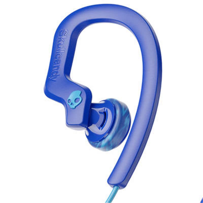 斯酷凯蒂(Skullcandy) Chops Flex S4CHY-K608运动挂耳式入耳式有线耳机 蓝色图片