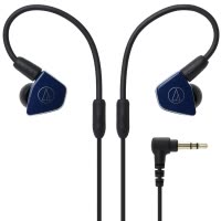 Audio Technica/铁三角 ATH-LS50iS (藏青色) 智能手机耳麦 双动圈入耳式耳机