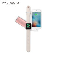 MIPOW/麦泡Apple WATCH 苹果手表无线磁力充电器 6000毫安移动电源
