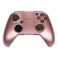 联想 lenovo GW8 粉红娇娃 手机蓝牙游戏手手柄 玫瑰金 兼容苹果安卓 畅玩王者荣耀球球大作战魂斗罗归来