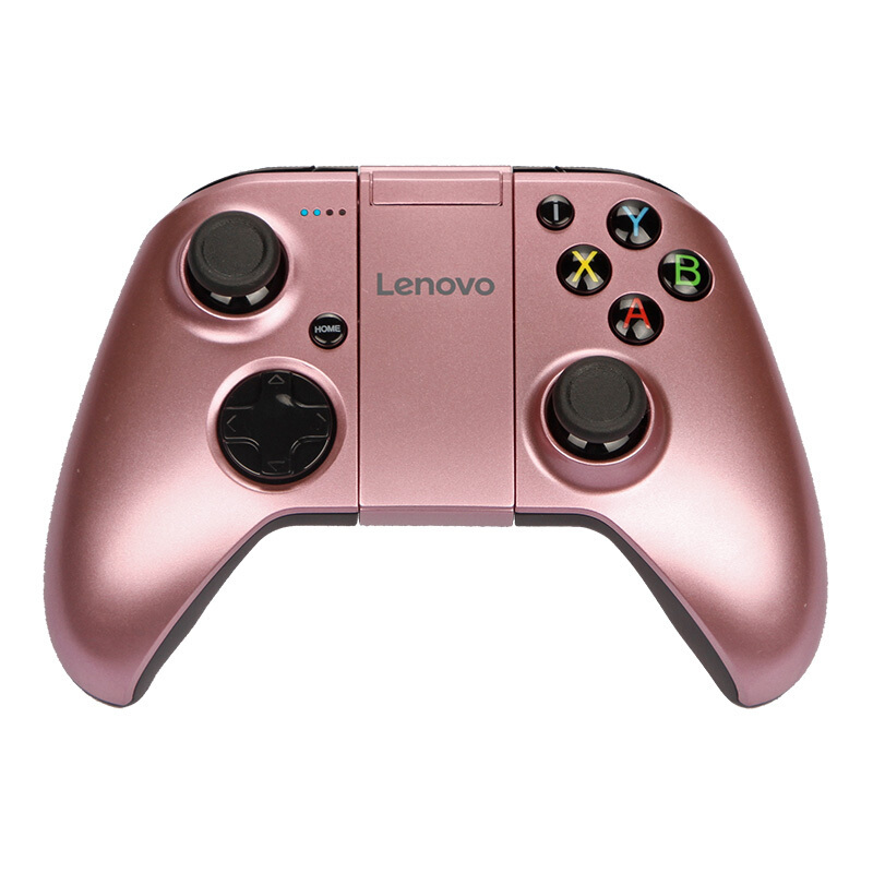 联想 lenovo GW8 粉红娇娃 手机蓝牙游戏手手柄 玫瑰金 兼容苹果安卓 畅玩王者荣耀球球大作战魂斗罗归来