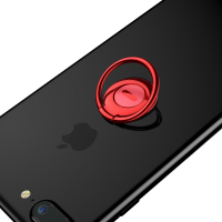倍思手机扣指环扣支架苹果/Iphone配件华为三星oppo通用粘贴式 红色